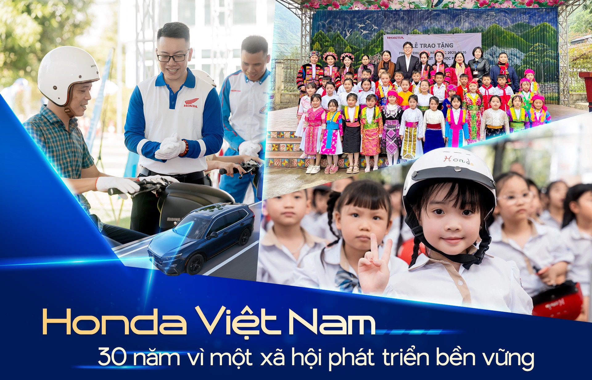 Honda Việt Nam - 30 năm vì một xã hội phát triển bền vững - 1