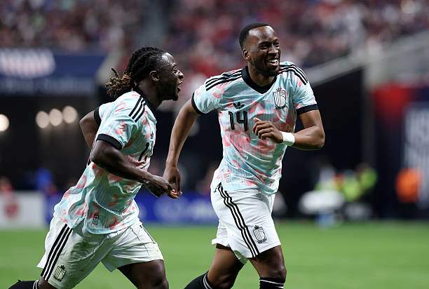 Doku và Lukebakio "làm cỏ" hàng thủ Mỹ trong hiệp 2