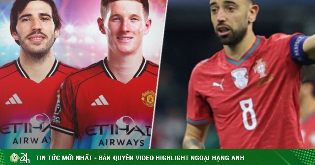 Fernandes "gánh" từ CLB tới ĐT Bồ Đào Nha, MU - Man City náo loạn vì tiền vệ trung tâm (Clip 1 phút)
