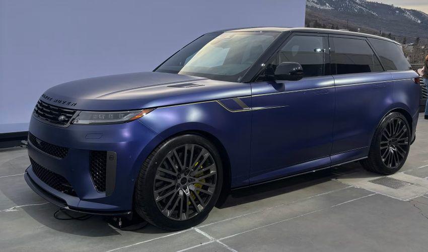 Land Rover vừa giới thiệu phiên bản đặc biệt Range Rover Sport SV Winter Dusk Bespoke Edition 2026.
