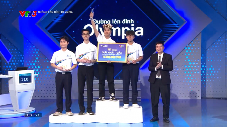 Thái Dương chính là chủ nhân của vòng nguyệt quế Tuần 1 - Tháng 3 - Quý 2 với tổng số điểm là 190 điểm.