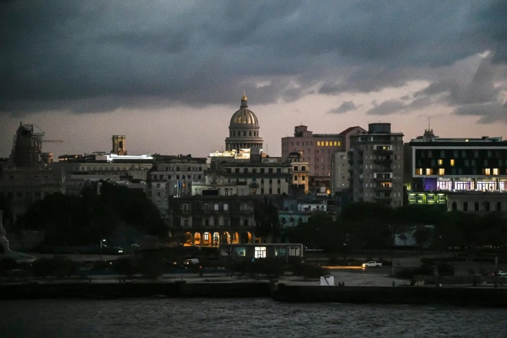 Havana trong thời gian mất điện hồi tháng 3/2026. Ảnh: Getty Images.