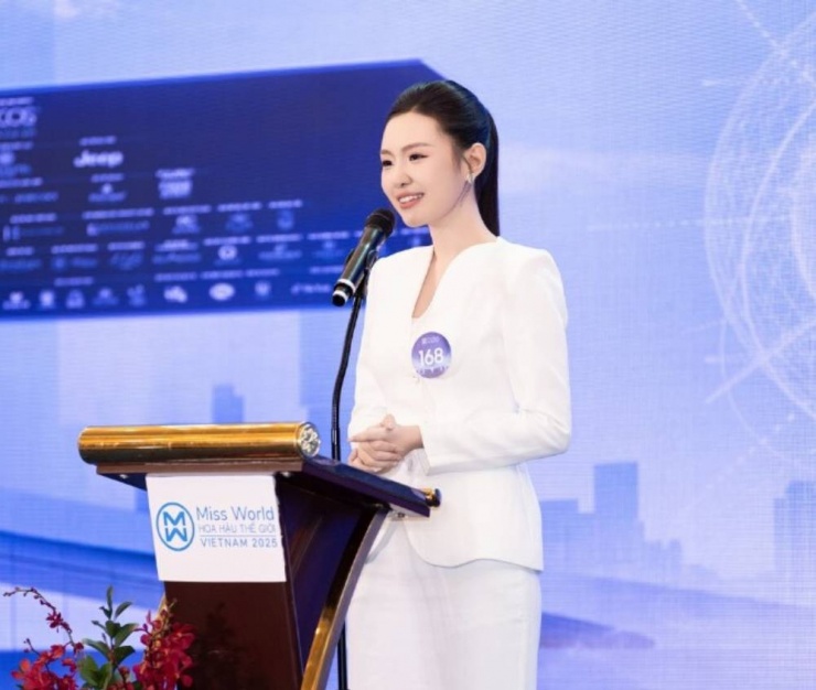 Sắc vóc á hậu 1 Miss World Vietnam 2025 Khánh Như - 6