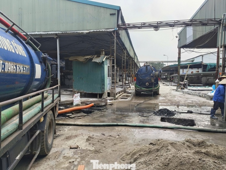 Bên trong cơ sở giết mổ tập trung được vệ sinh, khử trùng.