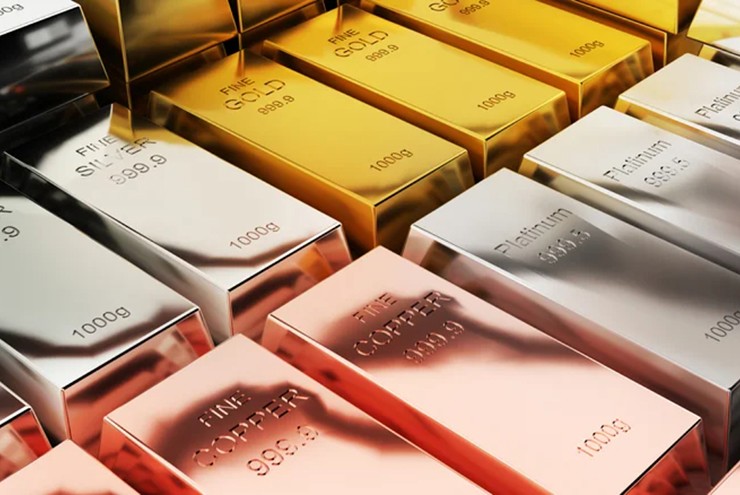 Vàng và bạc là những kim loại quý hiện nay.