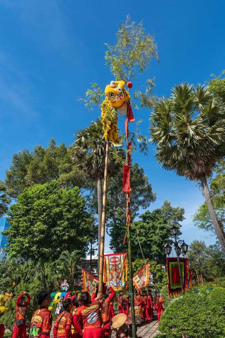 “Lễ dựng nêu”.&nbsp;