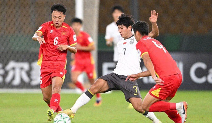 Trung Quốc từng thắng đậm Việt Nam 3-0 ở bán kết U23 châu Á 2026 (Ảnh: AFC)