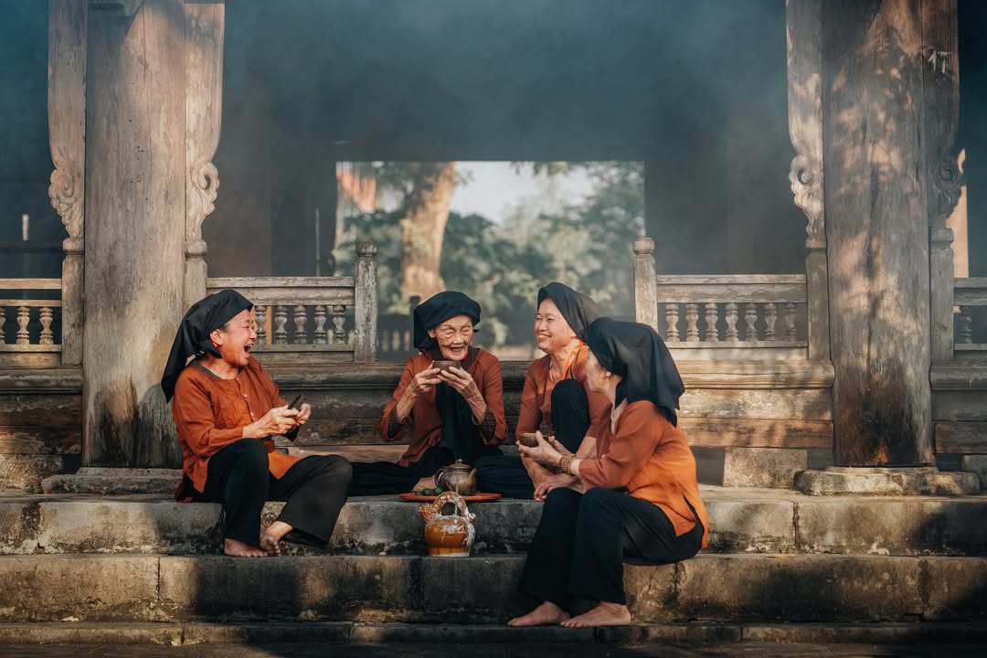 “Hạnh phúc tuổi già”.