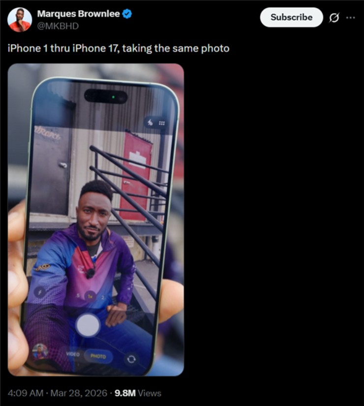 Marques Brownlee đã khiến người hâm mộ iPhone "tỉnh ngộ"?