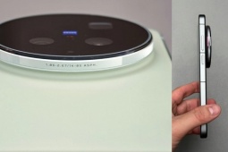 vivo X300 Ultra lộ ảnh thực tế: Cụm camera Zeiss khủng dày hơn cả thân máy