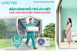 Điều hòa Livotec 1 đổi 1 trong vòng 90 ngày - chấm dứt việc “bảo họ tới hành”