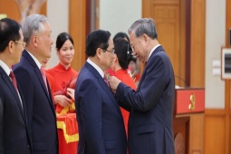 Thủ tướng Phạm Minh Chính nhận Huân chương Quân công hạng Nhất