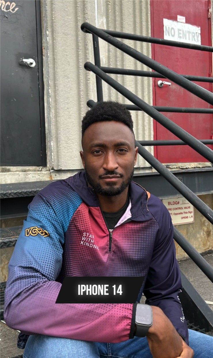 So sánh ảnh selfie giữa các đời iPhone.