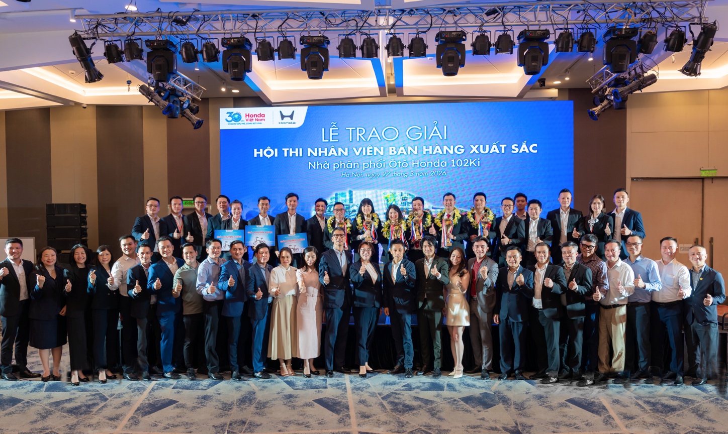 Honda Việt Nam tổ chức thành công “Hội thi Nhân viên bán hàng xuất sắc 102KI*” cho các Nhà Phân phối Honda Ôtô trên toàn quốc - 1