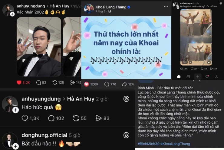 "Động thái lạ" của các nghệ sĩ, KOL khiến netizen càng thêm háo hức.