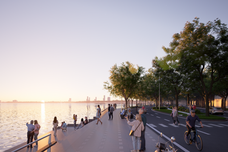 Phối cảnh Hồ Tây