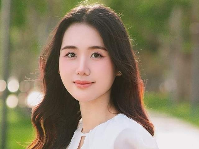 Vẻ ngọt ngào của á hậu 2 Miss World Vietnam 2025