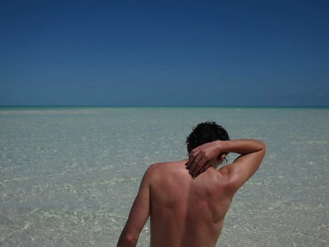 Timothee Chalamet khoe ảnh đi nghỉ hôm thứ Hai.