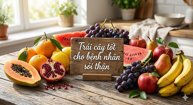 Nhiều loại trái cây an toàn và mang lại nhiều lợi ích cho người mắc bệnh sỏi thận.