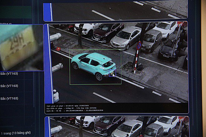 Tài xế lưu ý: Camera AI Hà Nội bắt lỗi dừng đỗ, rời đi vẫn nhận thông báo phạt - 1