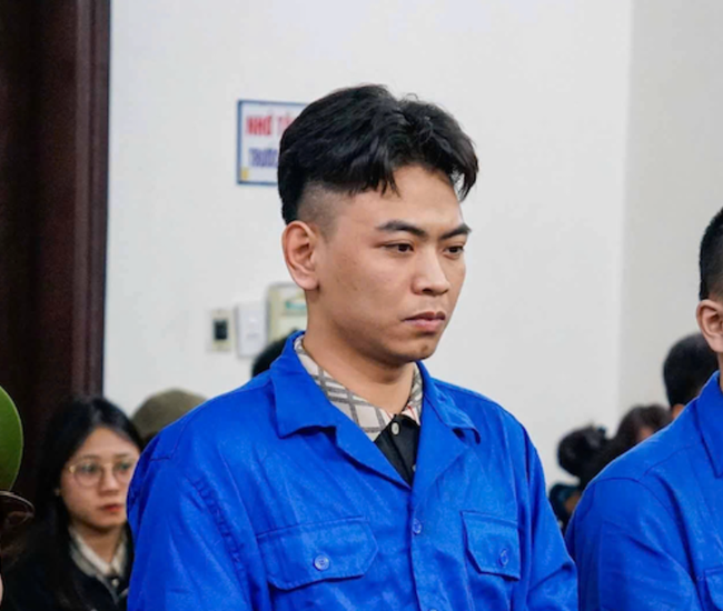 Bị cáo Nguyễn Văn Thiên tại phiên sơ thẩm