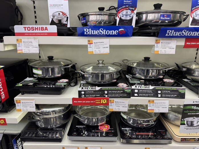 Bếp điện được nhiều người chọn mua khi giá gas tăng cao