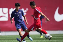 Trực tiếp bóng đá U23 Triều Tiên - U23 Thái Lan: Triều Tiên nhân đôi cách biệt (CFA Team China)