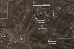 Ảnh vệ tinh hé lộ mức độ thiệt hại của các cơ sở tên lửa Iran