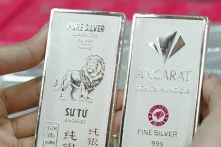Giá bạc hôm nay 31-3: Bạc Phú Quý, Ancarat, SBJ đồng loạt tăng giá mạnh