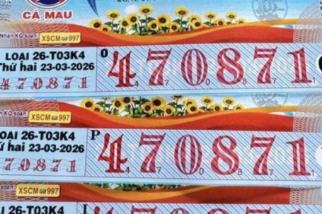 Hành động "lạ" của người đàn ông trúng 5 vé độc đắc xổ số miền Nam