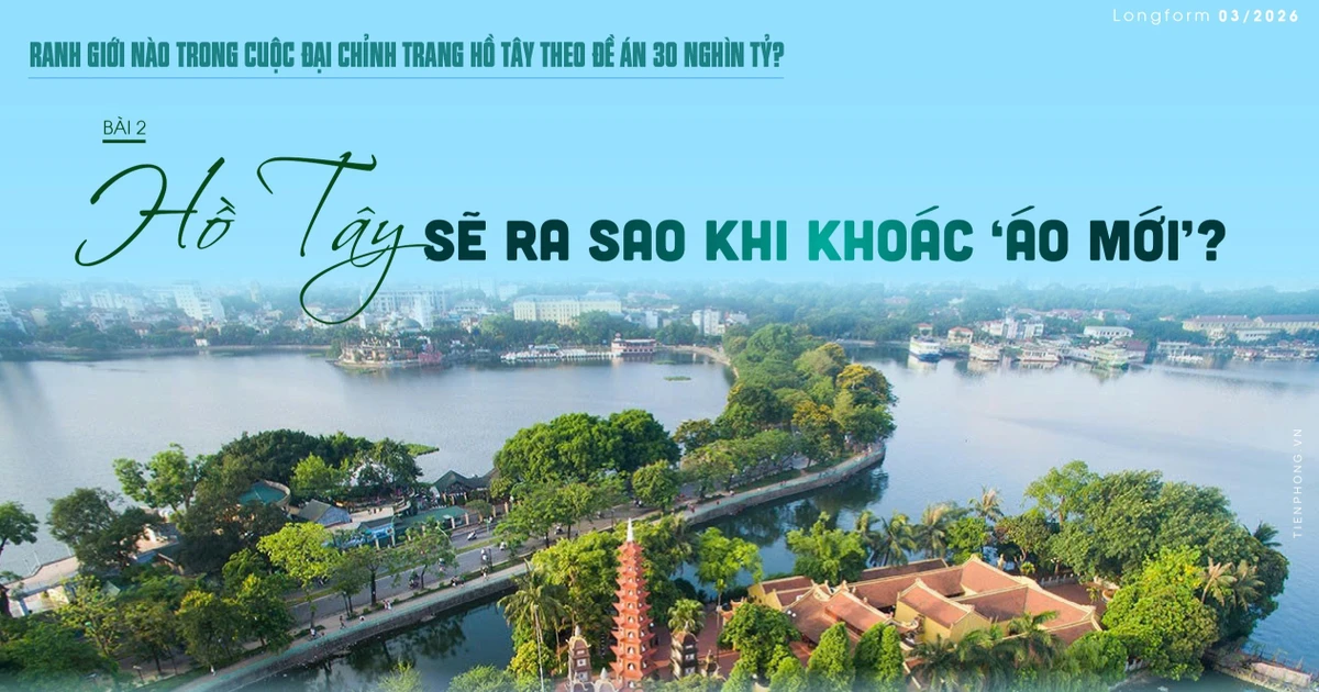 Hồ Tây sẽ ra sao khi khoác 'áo mới'? - 1