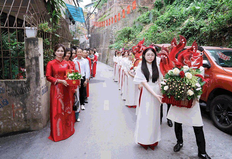 Đám cưới vắng cô dâu, chú rể ở Quảng Ninh, hai họ tự 'trao dâu, nhận rể' - 4