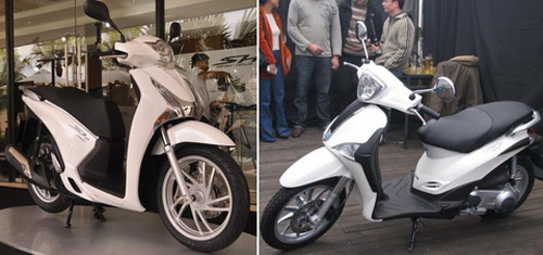 Chọn Honda SH 2012 hay Piaggio Liberty? - 1