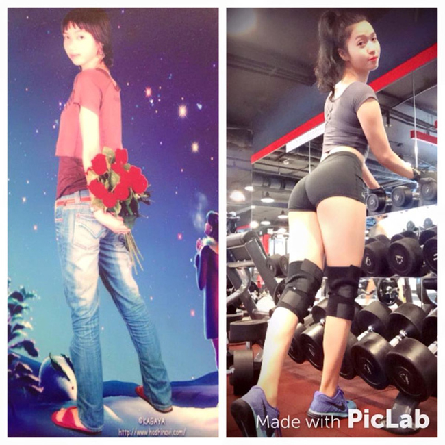 Trang Miu &#40;Nguyễn Trang&#41; cũng là một trong những trường hợp cải tạo vóc dáng thành công.&nbsp;