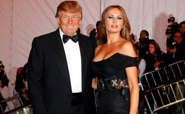 Melania Knauss&nbsp;- vợ của tỷ phú Donald Trump từng là một siêu mẫu.&nbsp;