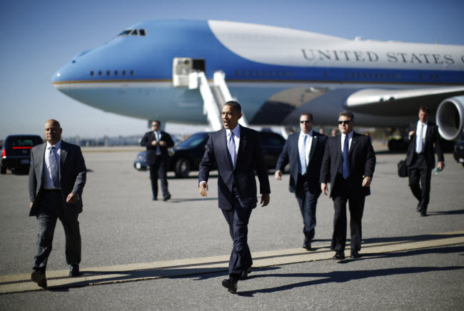 Chuyên cơ VC-25 - Air Force One có nhiệm vụ duy nhất là chuyên chở Tổng thống Mỹ.