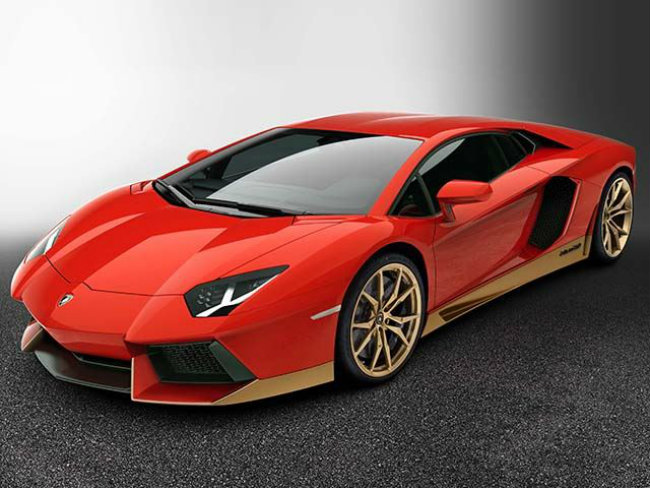 Từng chi tiết của Miura Aventador đẹp không tì vết.