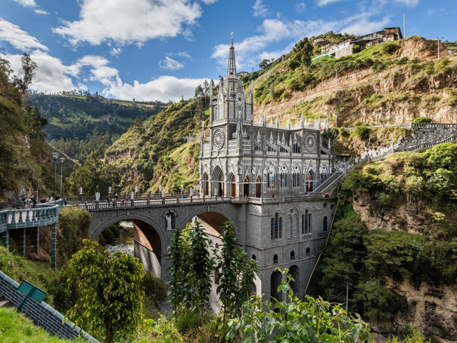 Khu bảo tồn Las Lajas ở Narino, Colombia.
