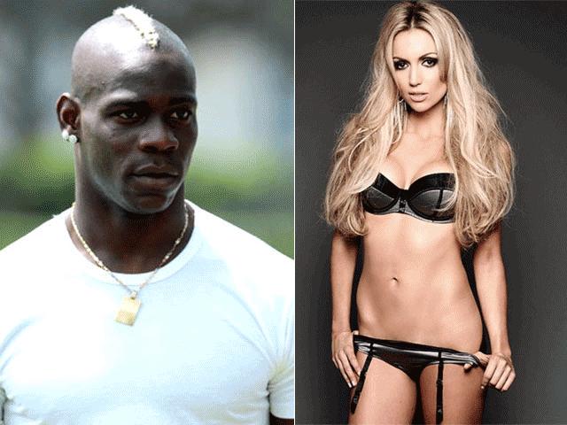 Sốc vì ”trai hư bóng đá” Balotelli giả gái, cắn vòng 3 của mỹ nhân