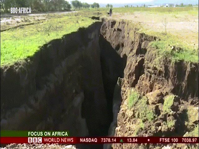 Vết nứt khổng lồ đang tách đôi lục địa châu Phi như thế nào