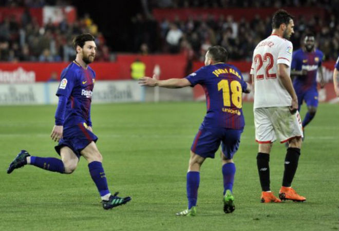 Sevilla - Barca: Tuyệt đỉnh Messi, cái kết không tưởng - 1