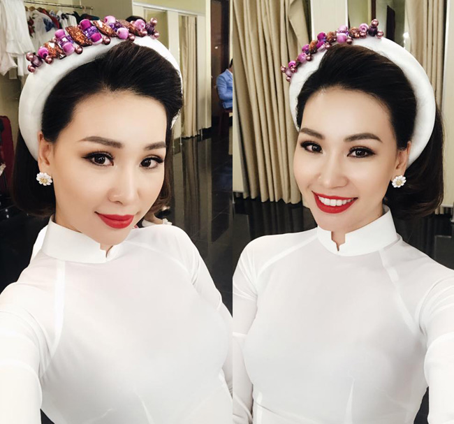 Chị gái Phương Linh xuất hiện trên nhiều sàn diễn thời trang ở Việt Nam. 