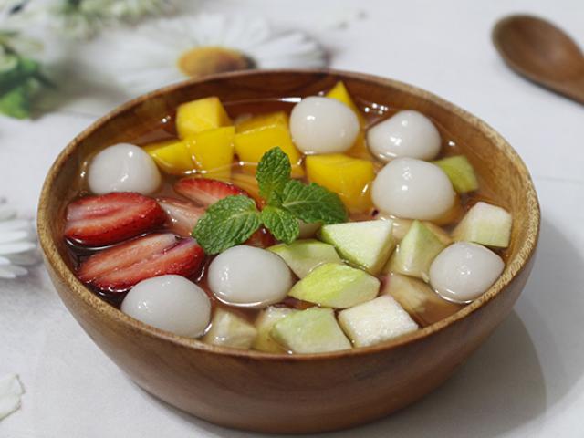 Ẩm thực - Chè hoa quả trân châu vừa ngon vừa mát lại quá đẹp để "sống ảo"