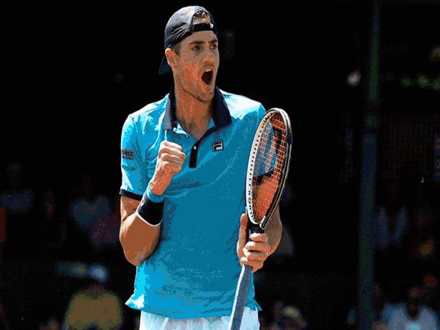 Thể thao - Gã khổng lồ tennis 2m08 gây sốc Miami Open: Cỗ máy bắn bóng