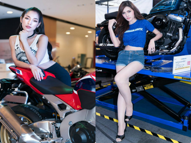 Thế giới xe - Ngắm tuyệt sắc giai nhân bên xế nổ mới cứng