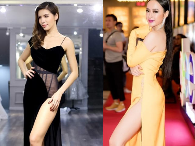 Người mẫu - Hoa hậu - Sao Việt từng "liều mình" thử váy hở xương hông: Đẹp hay phản cảm?