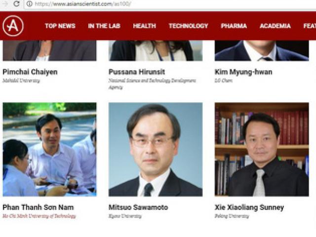 Giáo dục - du học - Hai nhà khoa học Việt Nam được vinh danh tốp 100 Châu Á