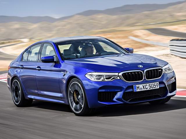 Tin tức ô tô - Phấn kích trước những pha tăng tốc và drift của BMW M5 2018