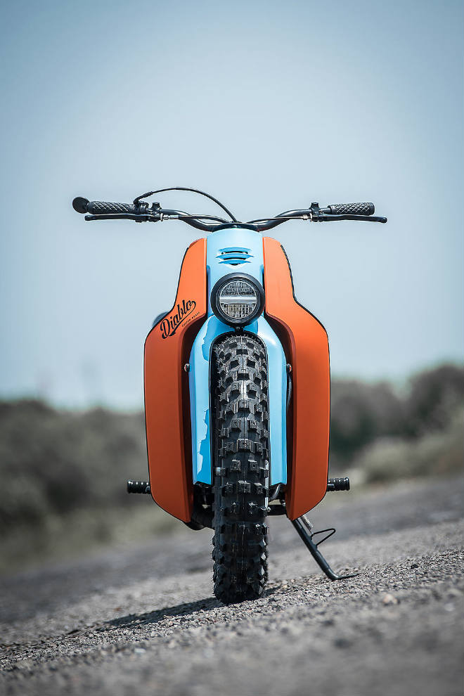 Quá mê 2018 Honda Super Cub bản độ scrambler - 5