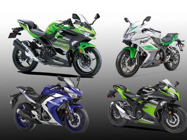 So sánh kỹ thuật Kawasaki Ninja 400 2018 với các đối thủ